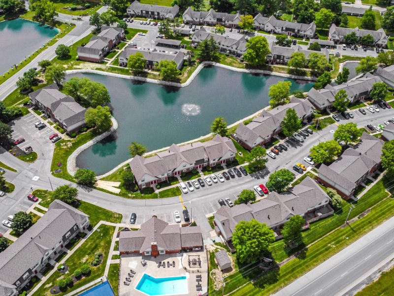 TGM Avalon Lake Apartments Aerial View